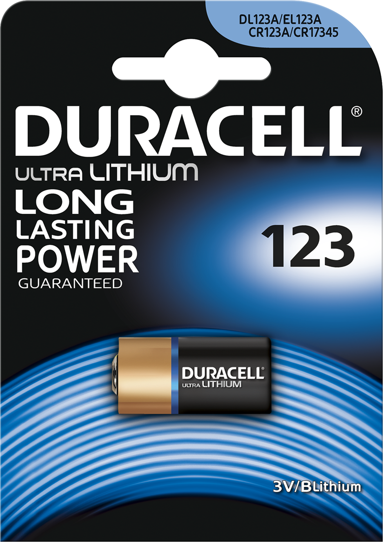 Duracell | Batterijen | Litium | CR123A | 3V | Stuk Opus Nederland